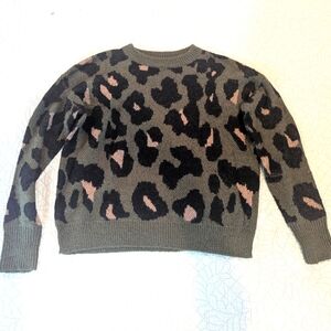 Gianni Bini Leopard Sweater